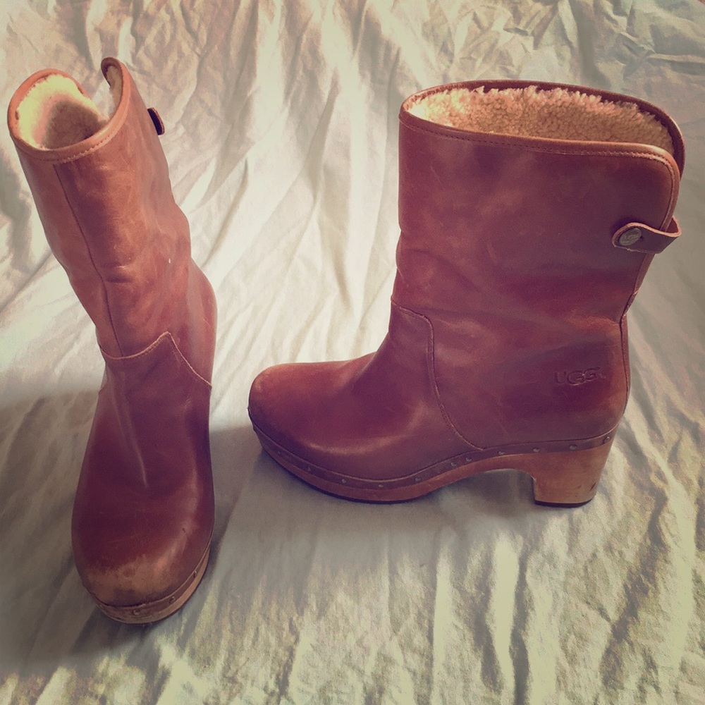 UGG heeled boots